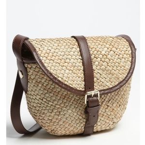 Marc by Marc Jacobs Brown Preppy Straw Canteen Bag